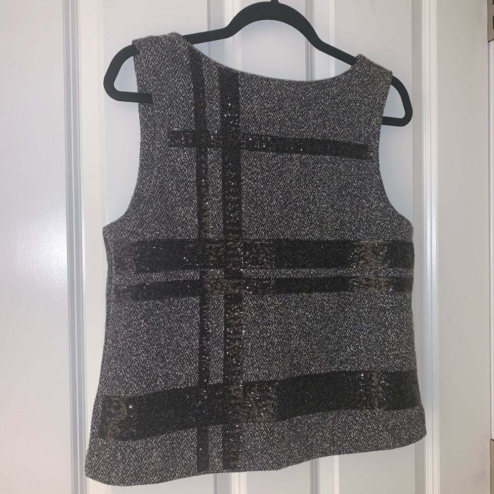 Banana Republic Sequin Herringbone Tank NWT - Picture 4 of 8